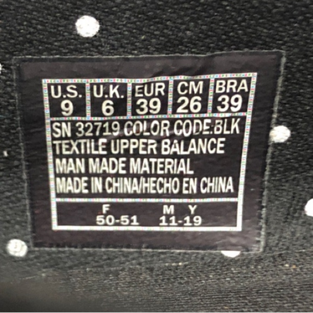 BOBS from Sketchers Black Slip-On Espadrilles Size 9M Canvas Memory Foam - Picture 8 of 8